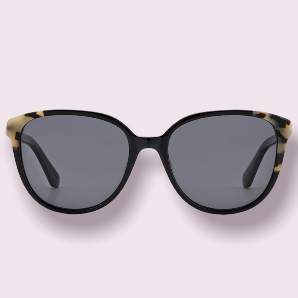 Kate Spade New York Vienne Polarized Round Acetate Hello Sunshine Sunglasses